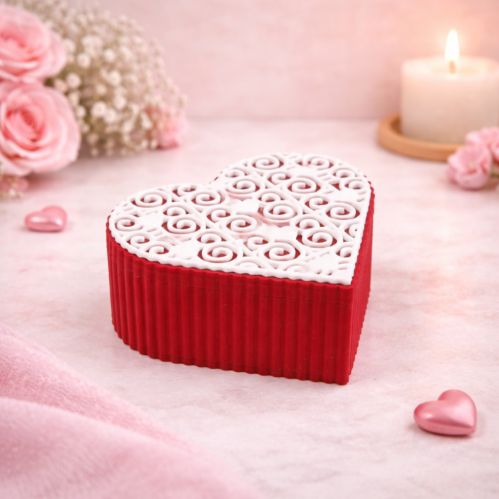 foral heart box