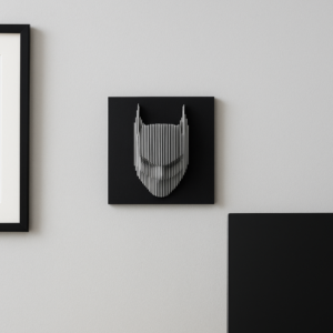 bat inspired layered wall sculpture | 3d modern geometric wall art (copy)