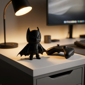 the dark knight pop style figurine – collectible desk accessory