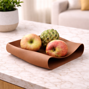 brown fruit bowl