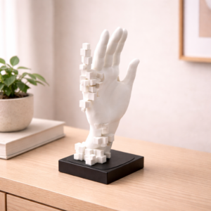 pixel hand