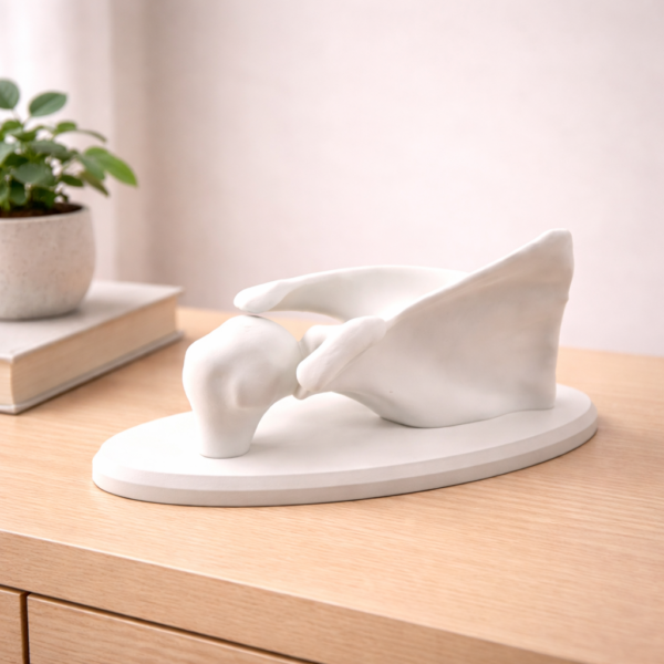 melting lungs anatomical sculpture – surreal artistic home decor (copy)